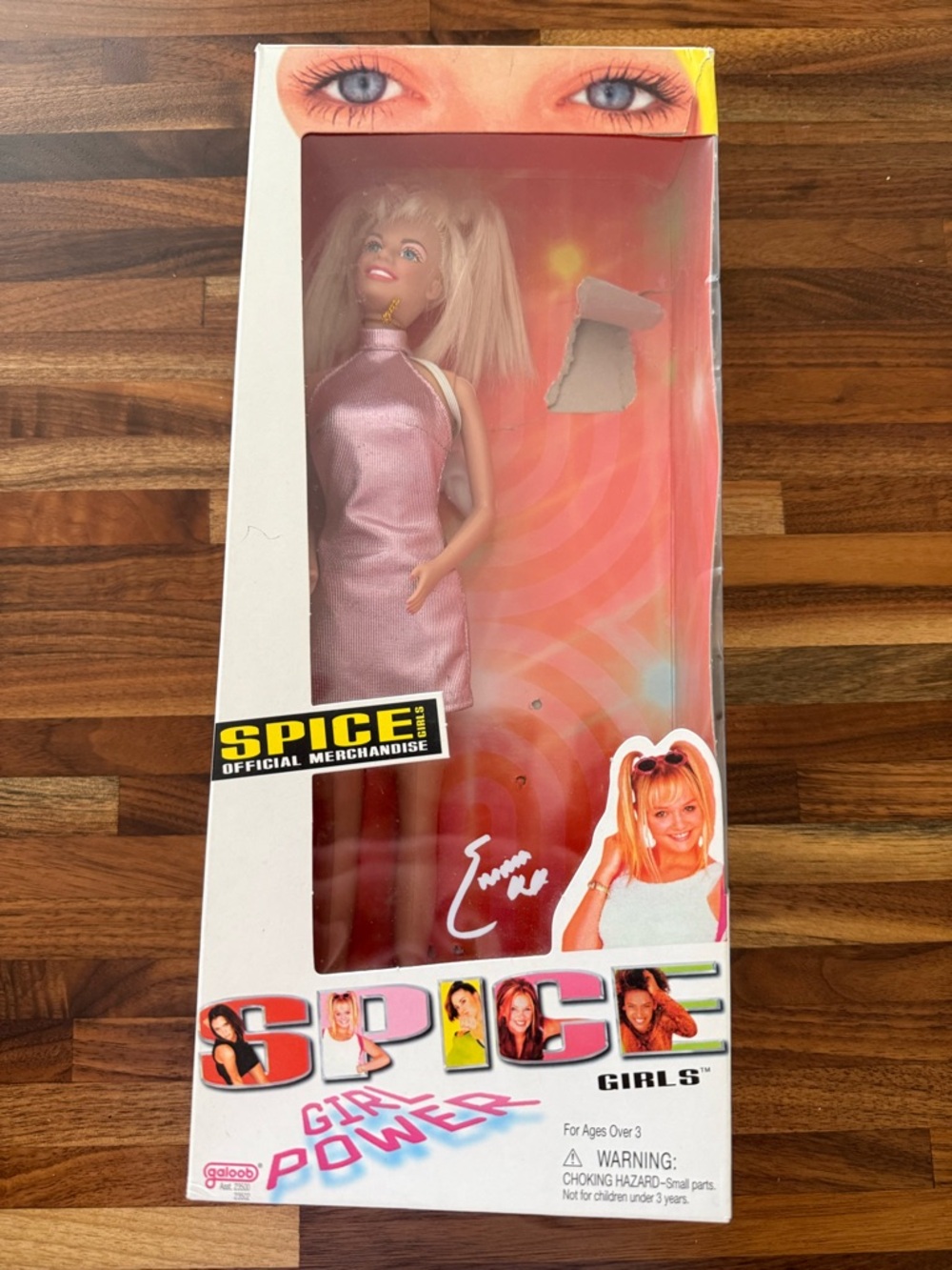 Spice Girls Emma Doll in Pink Dress - Official Merchandise